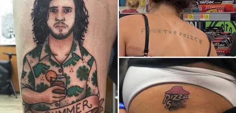 People Have Shared The Extremely Strange Tattoos Theyve Spotted In An