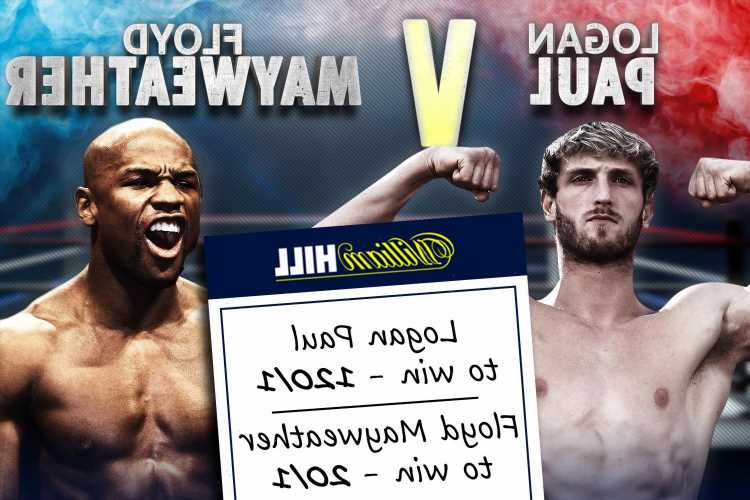 Boxing Floyd Mayweather Vs Logan Paul Betting Special Get Paul At 1 1 Or Mayweather At 1 To Win Celebrities Major