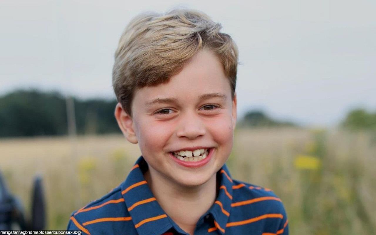 Kensington Palace released a photo of Prince George for his eighth ...